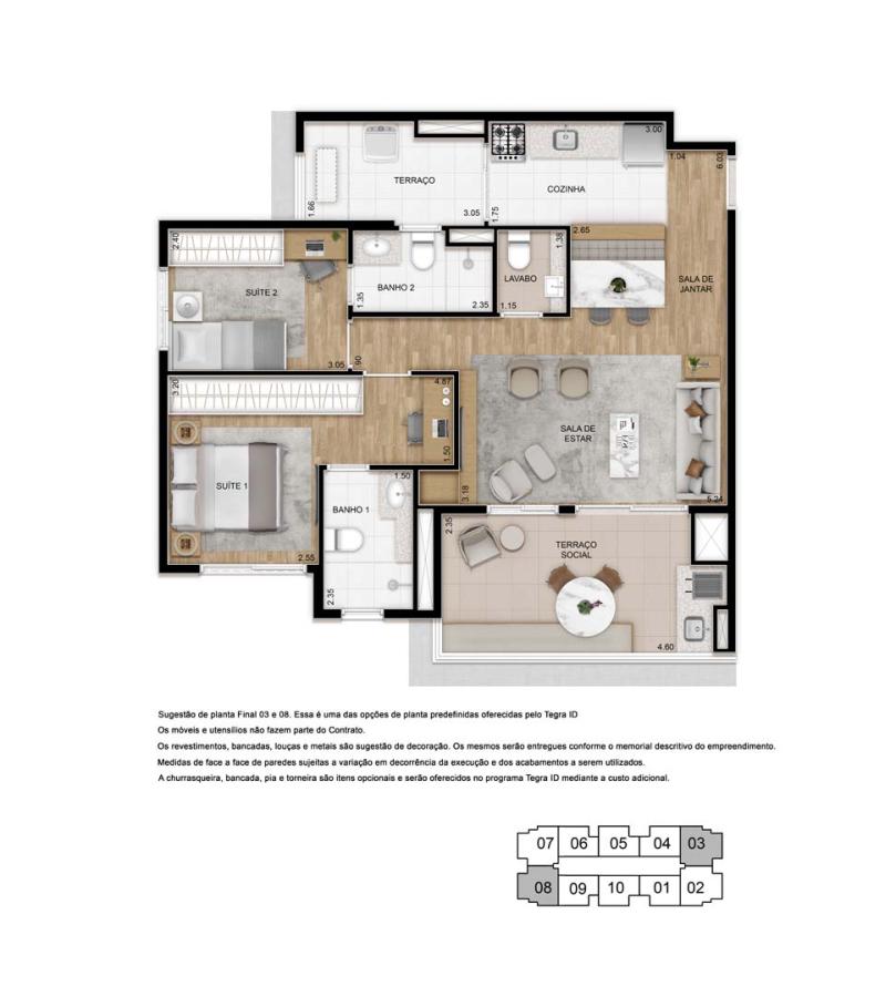Apartamento, 3 quartos, 6379 m² - Foto 31