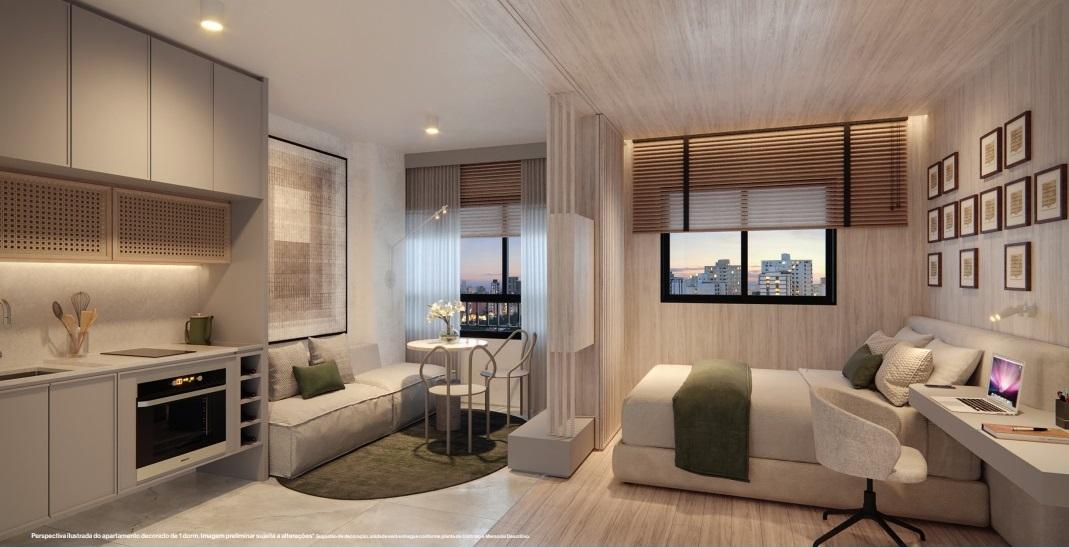 Apartamento, 1 quarto, 2425 m² - Foto 2