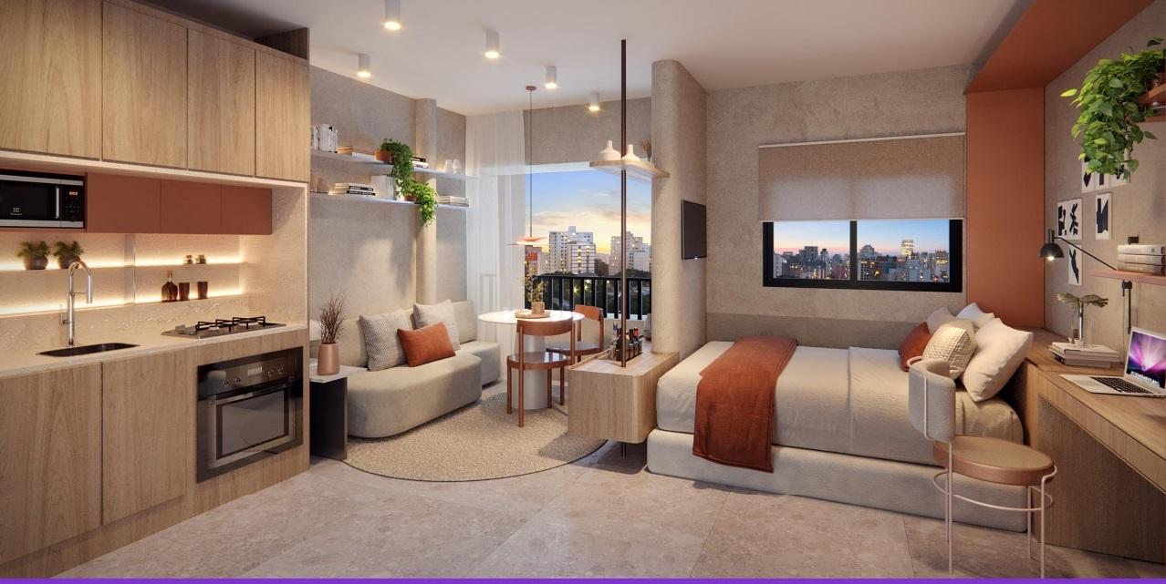 Apartamento, 1 quarto, 2425 m² - Foto 3