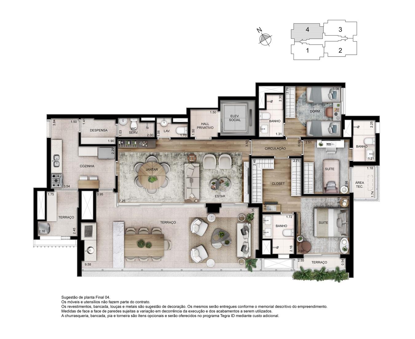 Apartamento, 4 quartos, 157 m² - Foto 22