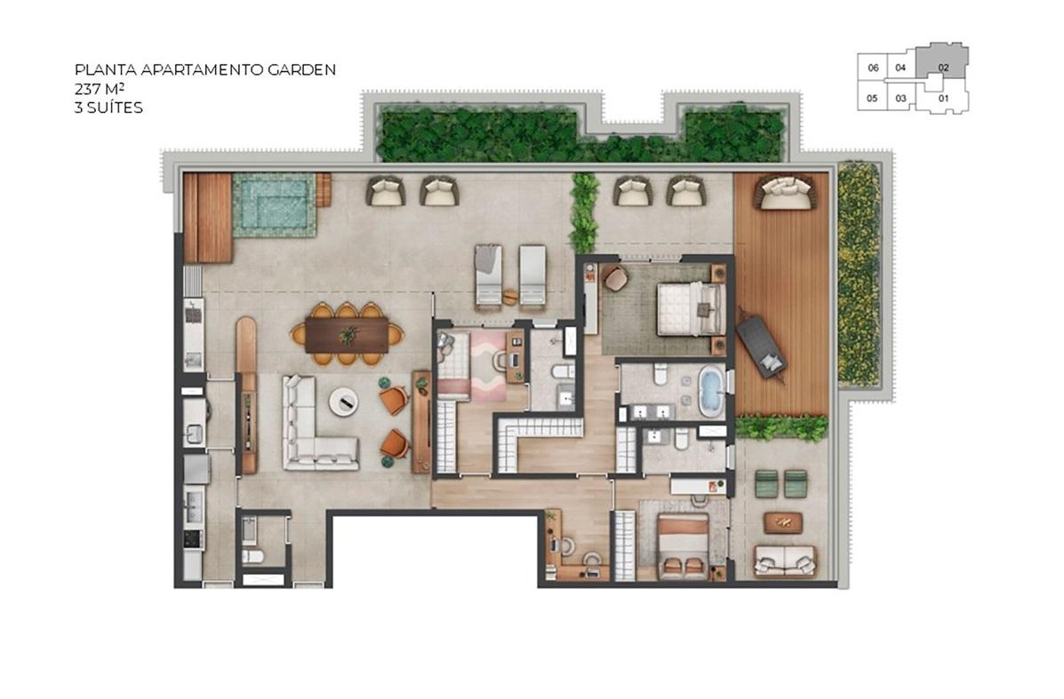 Apartamento, 3 quartos, 31237 m² - Foto 54