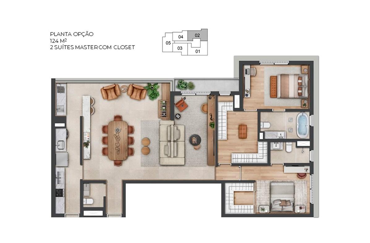 Apartamento, 3 quartos, 31237 m² - Foto 50