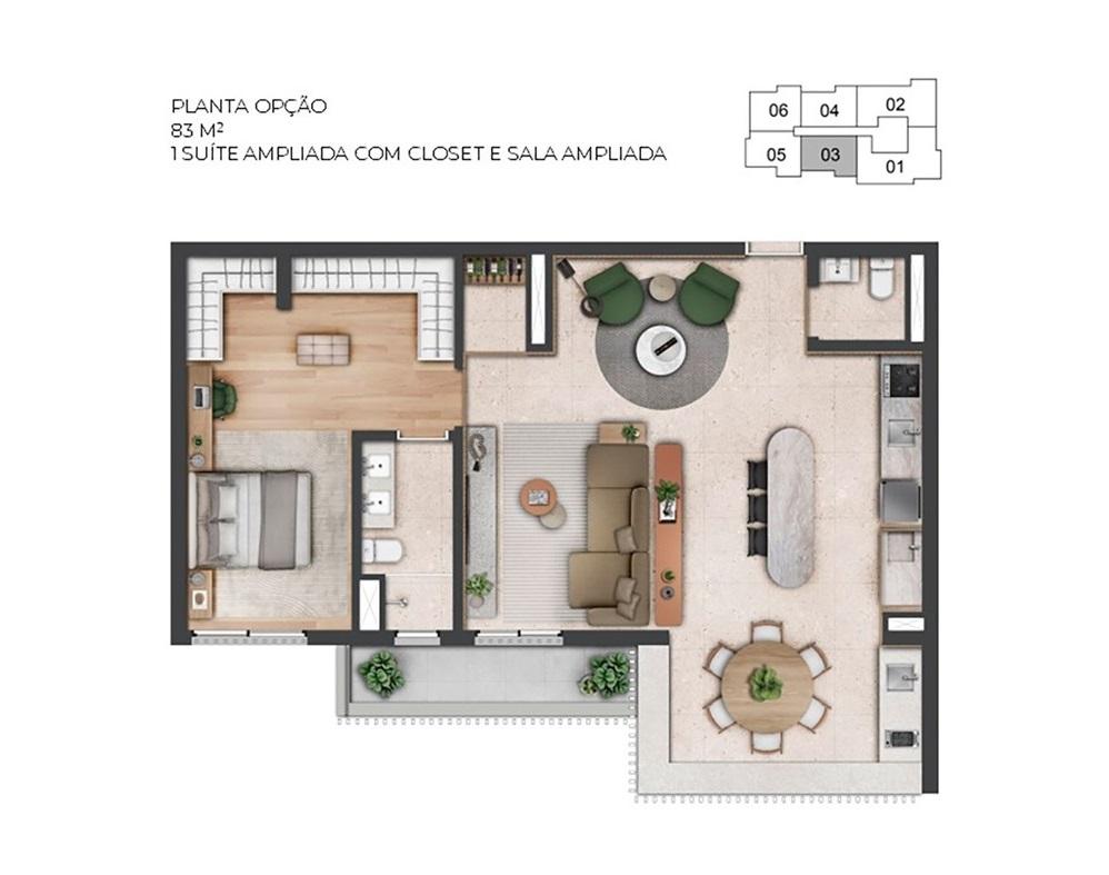 Apartamento, 3 quartos, 31237 m² - Foto 48
