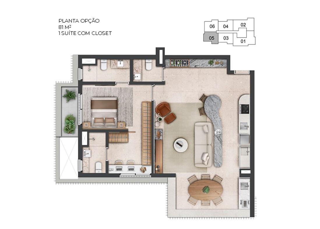 Apartamento, 3 quartos, 31237 m² - Foto 46