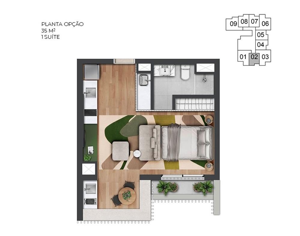 Apartamento, 3 quartos, 31237 m² - Foto 43