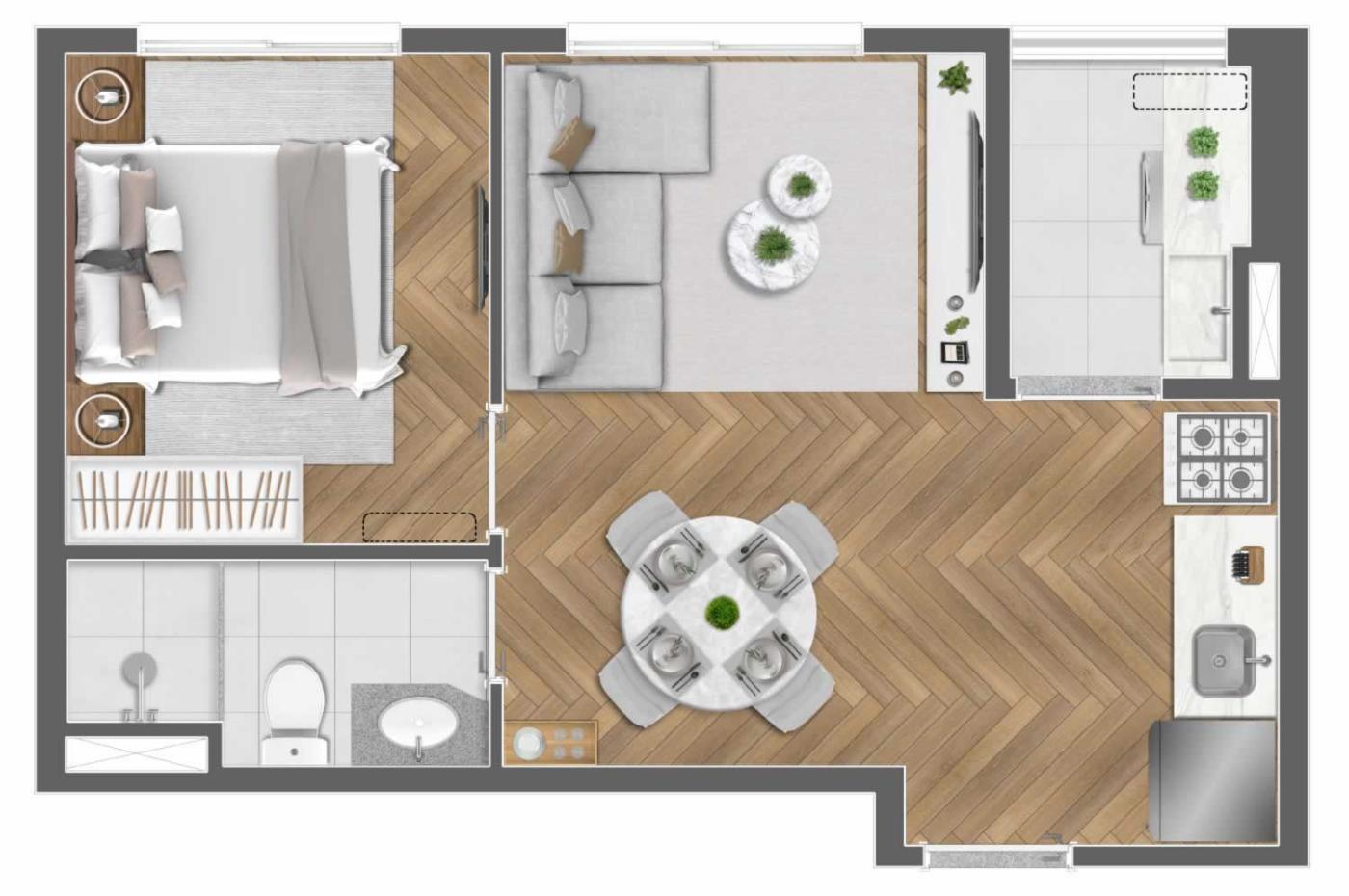 Apartamento, 2 quartos, 3448 m² - Foto 16