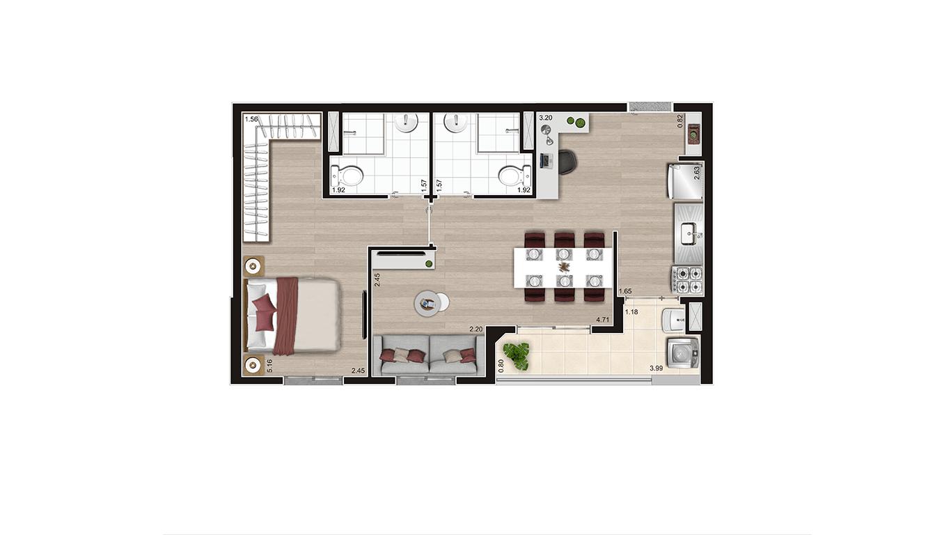 Casa, 2 quartos, 4050 m² - Foto 33