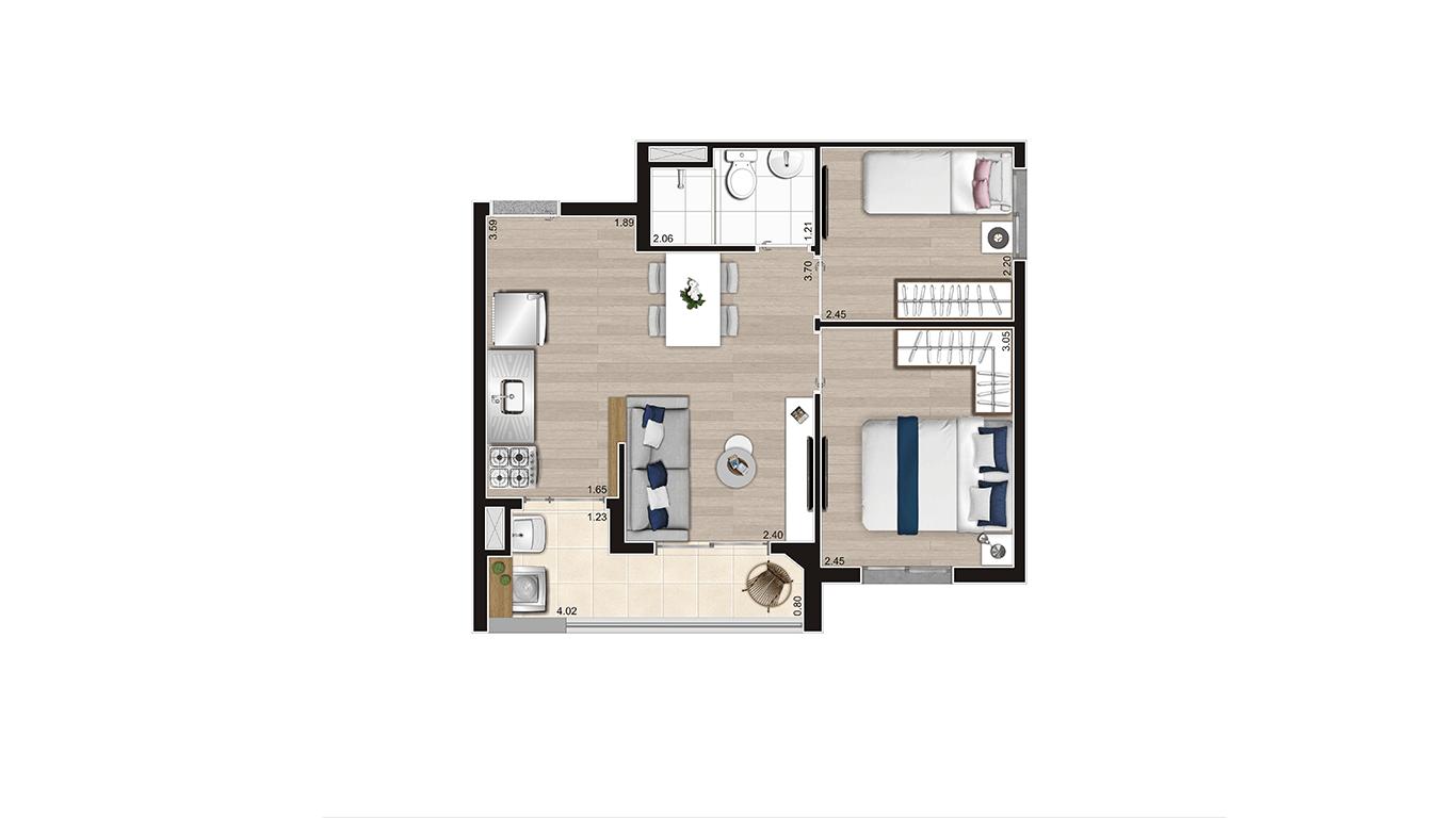 Casa, 2 quartos, 4050 m² - Foto 34