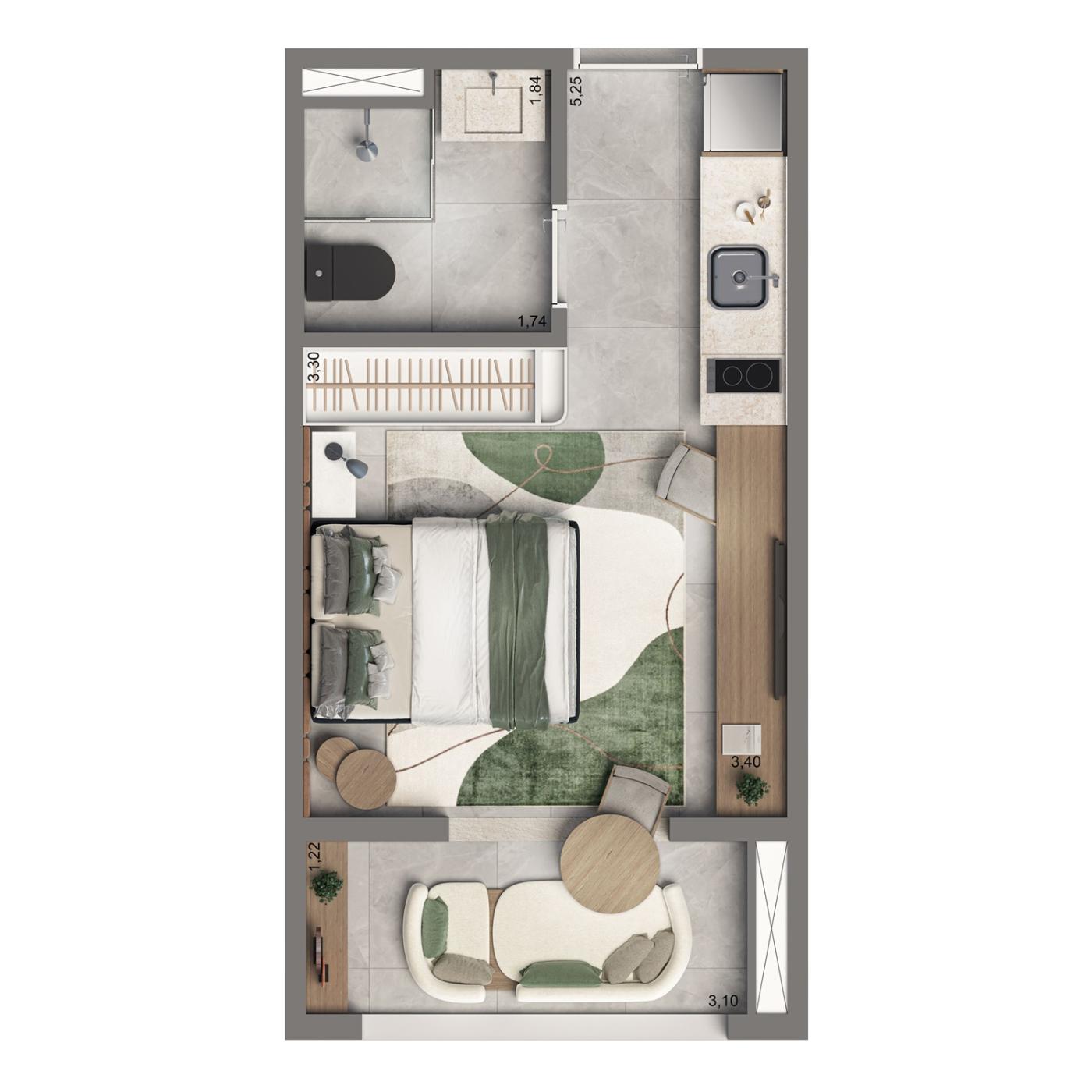 Apartamento, 2 quartos, 1937 m² - Foto 15