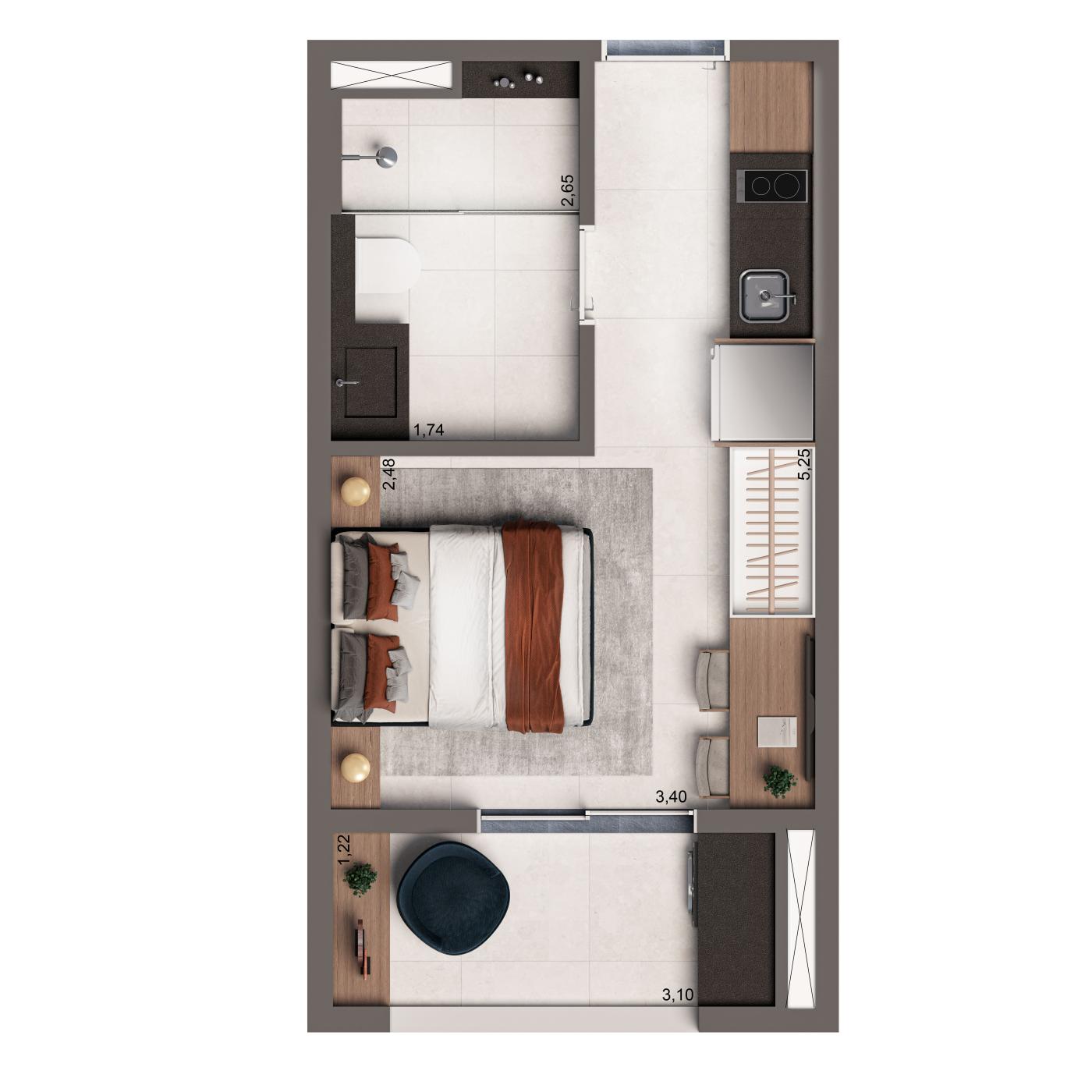 Apartamento, 2 quartos, 1937 m² - Foto 13