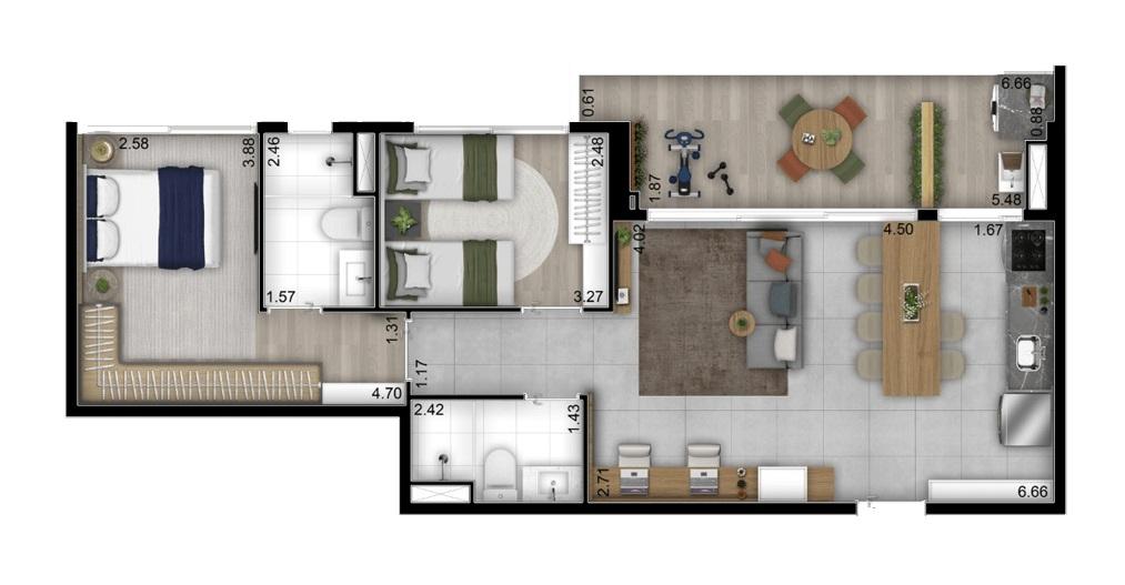 Apartamento, 3 quartos, 35123 m² - Foto 19