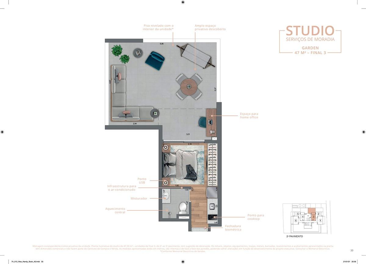 Apartamento, 1 quarto, 2050 m² - Foto 25