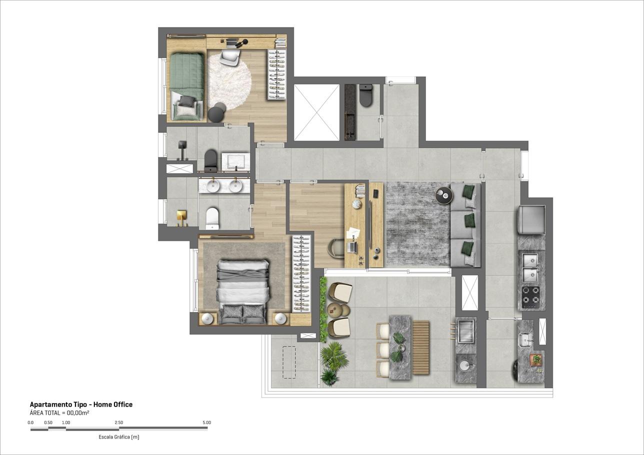Apartamento, 3 quartos, 87148 m² - Foto 25