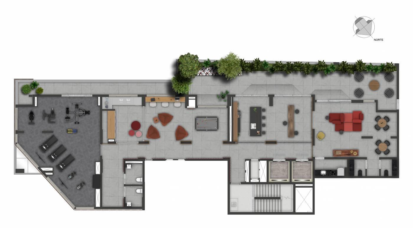 Apartamento, 1 quarto, 2030 m² - Foto 15