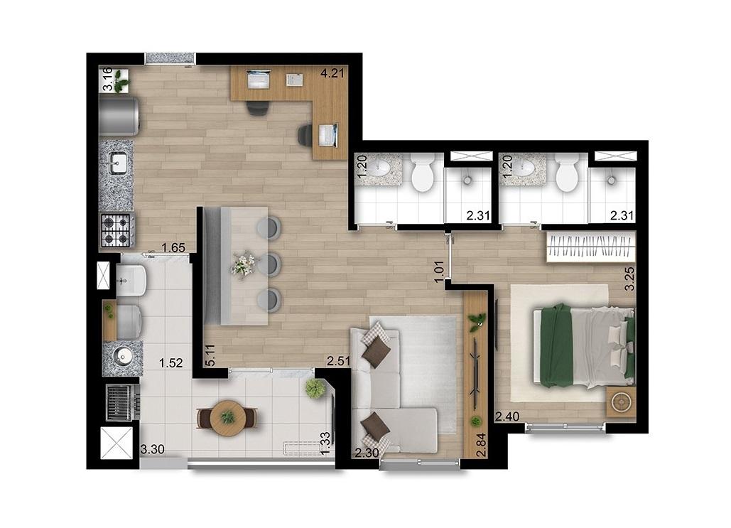 Apartamento, 3 quartos, 3769 m² - Foto 25