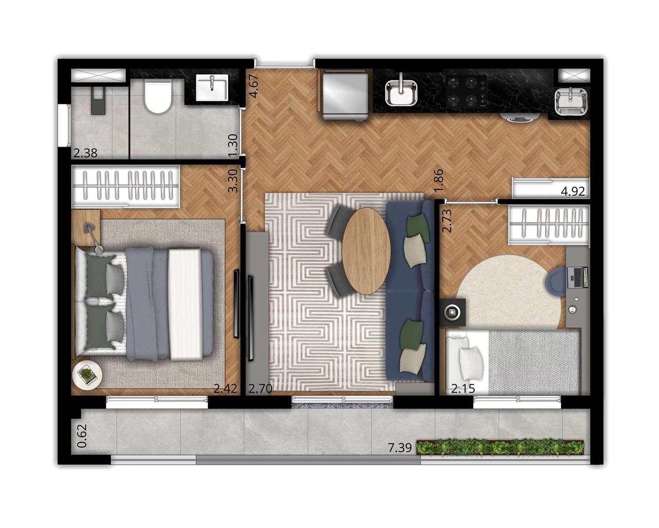 Apartamento, 3 quartos, 2773 m² - Foto 30