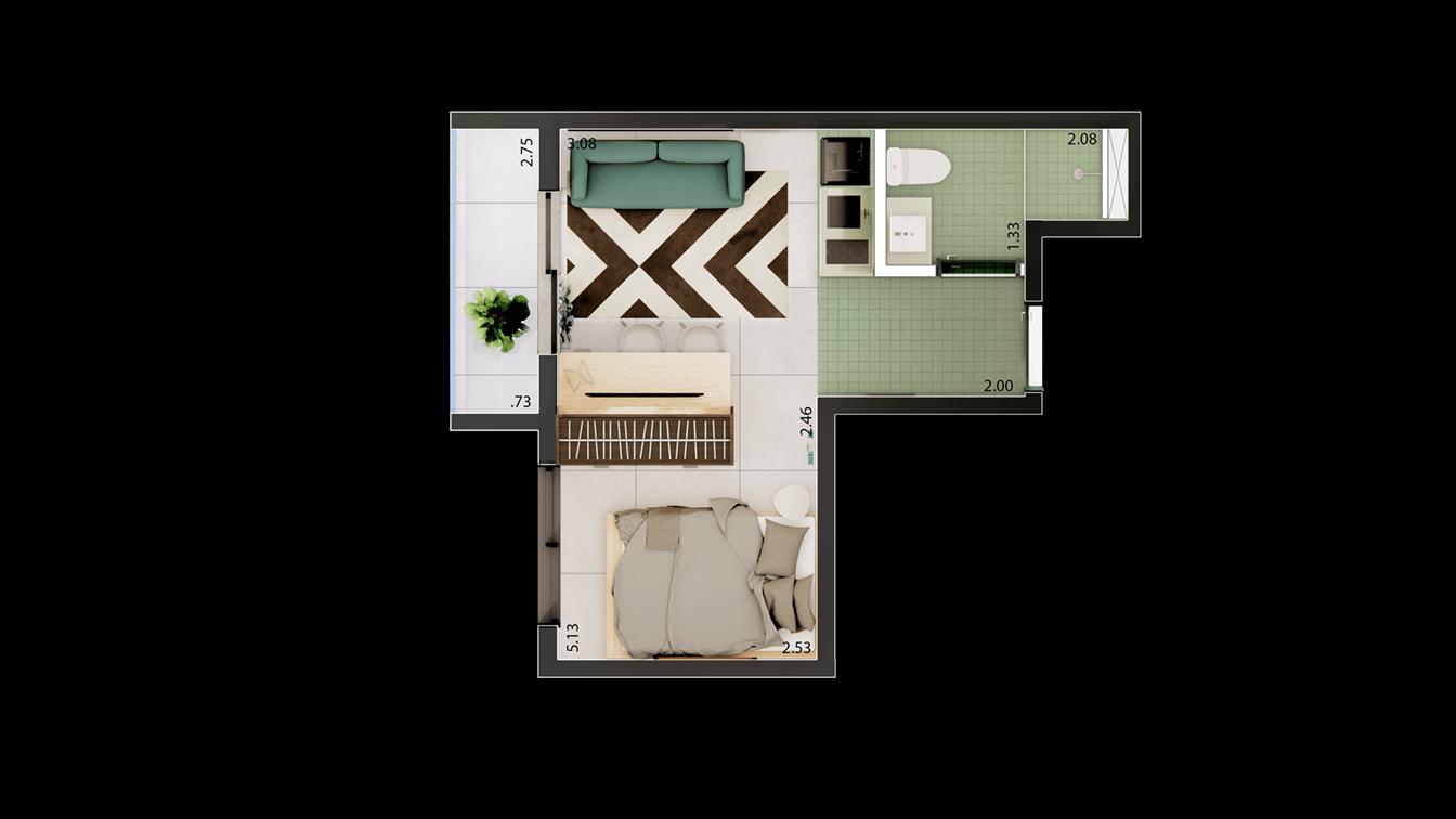 Casa, 1 quarto, 1445 m² - Foto 25