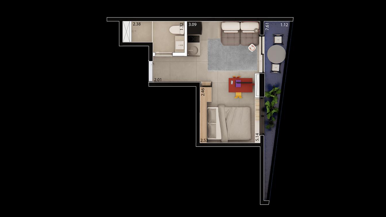Casa, 1 quarto, 1445 m² - Foto 26