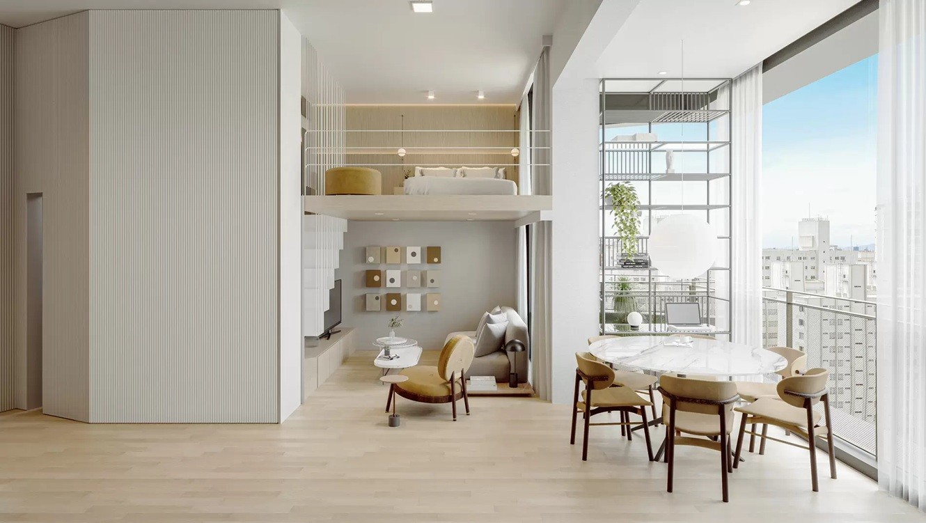 Apartamento, 1 quarto, 2337 m² - Foto 2