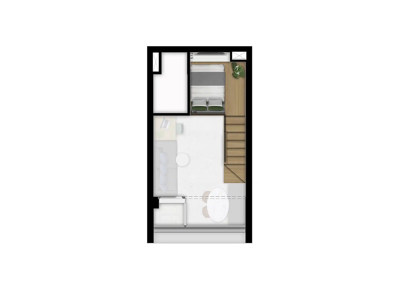 Apartamento, 1 quarto, 2337 m² - Foto 34