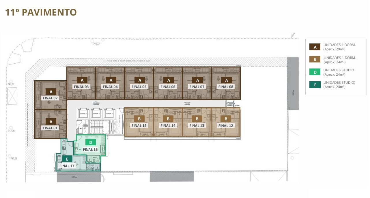 Apartamento, 1 quarto, 2429 m² - Foto 49