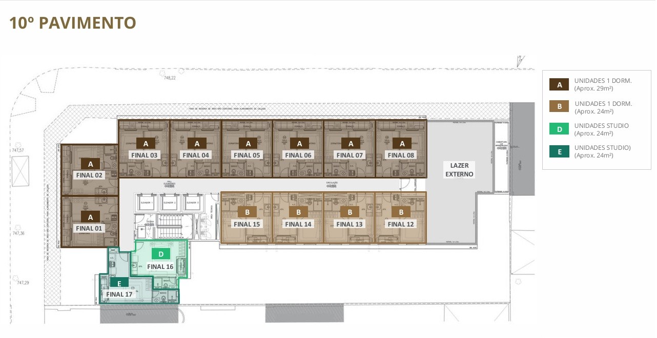 Apartamento, 1 quarto, 2429 m² - Foto 48