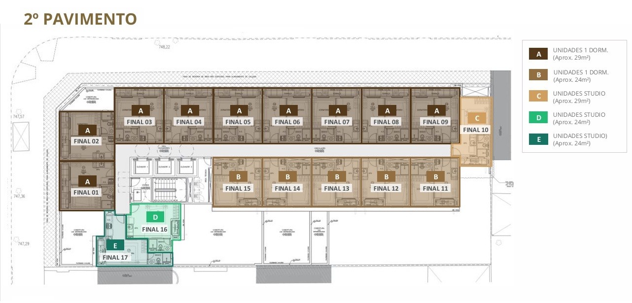 Apartamento, 1 quarto, 2429 m² - Foto 46