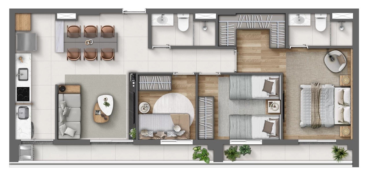 Apartamento, 3 quartos, 2775 m² - Foto 53