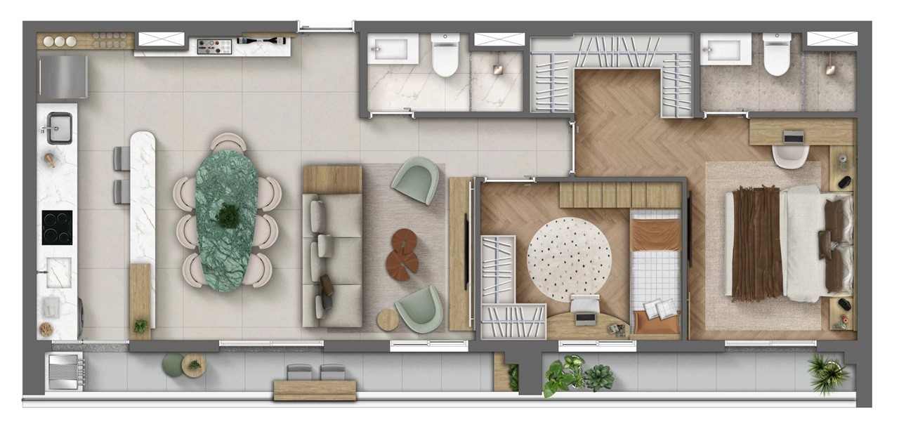 Apartamento, 3 quartos, 2775 m² - Foto 52