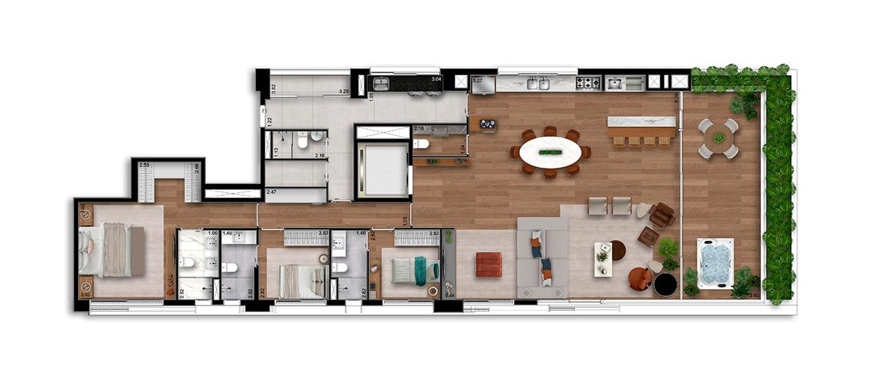 Apartamento, 4 quartos, 105546 m² - Foto 35