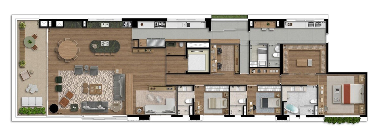 Apartamento, 4 quartos, 105546 m² - Foto 32