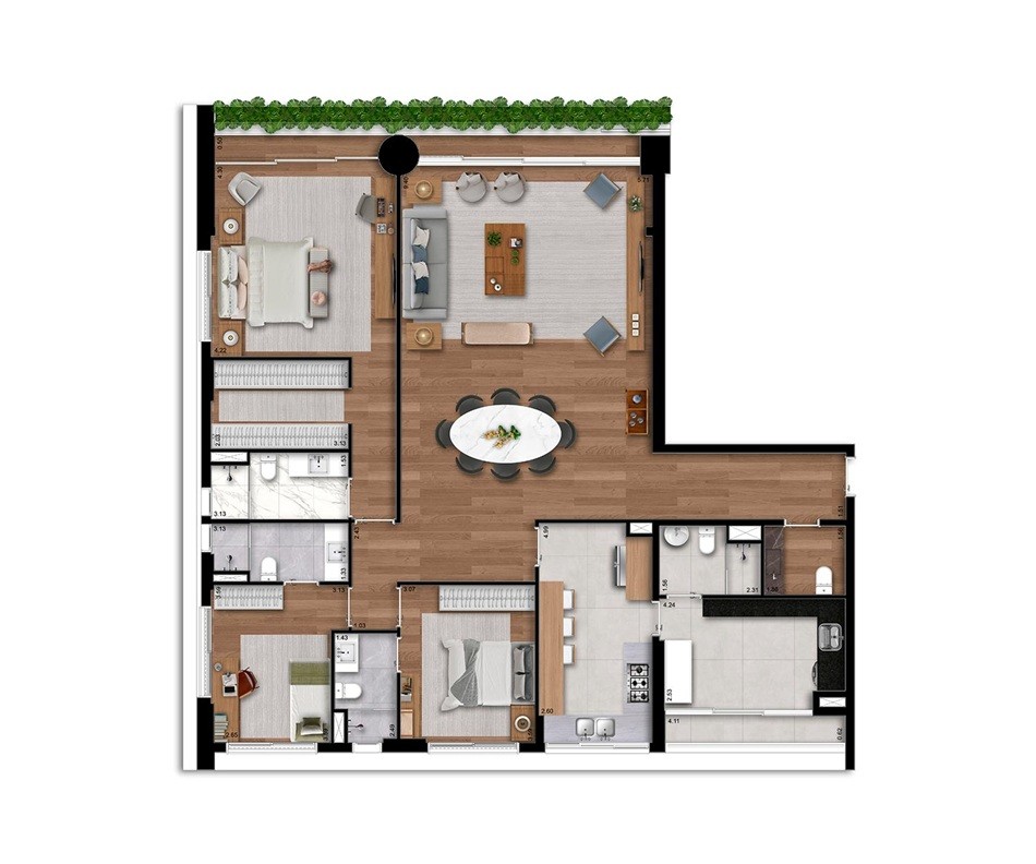 Apartamento, 4 quartos, 105546 m² - Foto 26