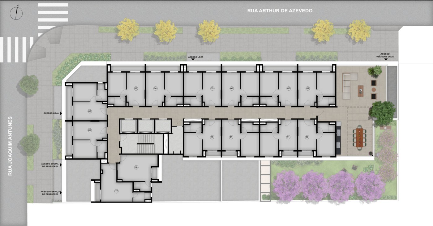 Apartamento, 1 quarto, 2429 m² - Foto 34