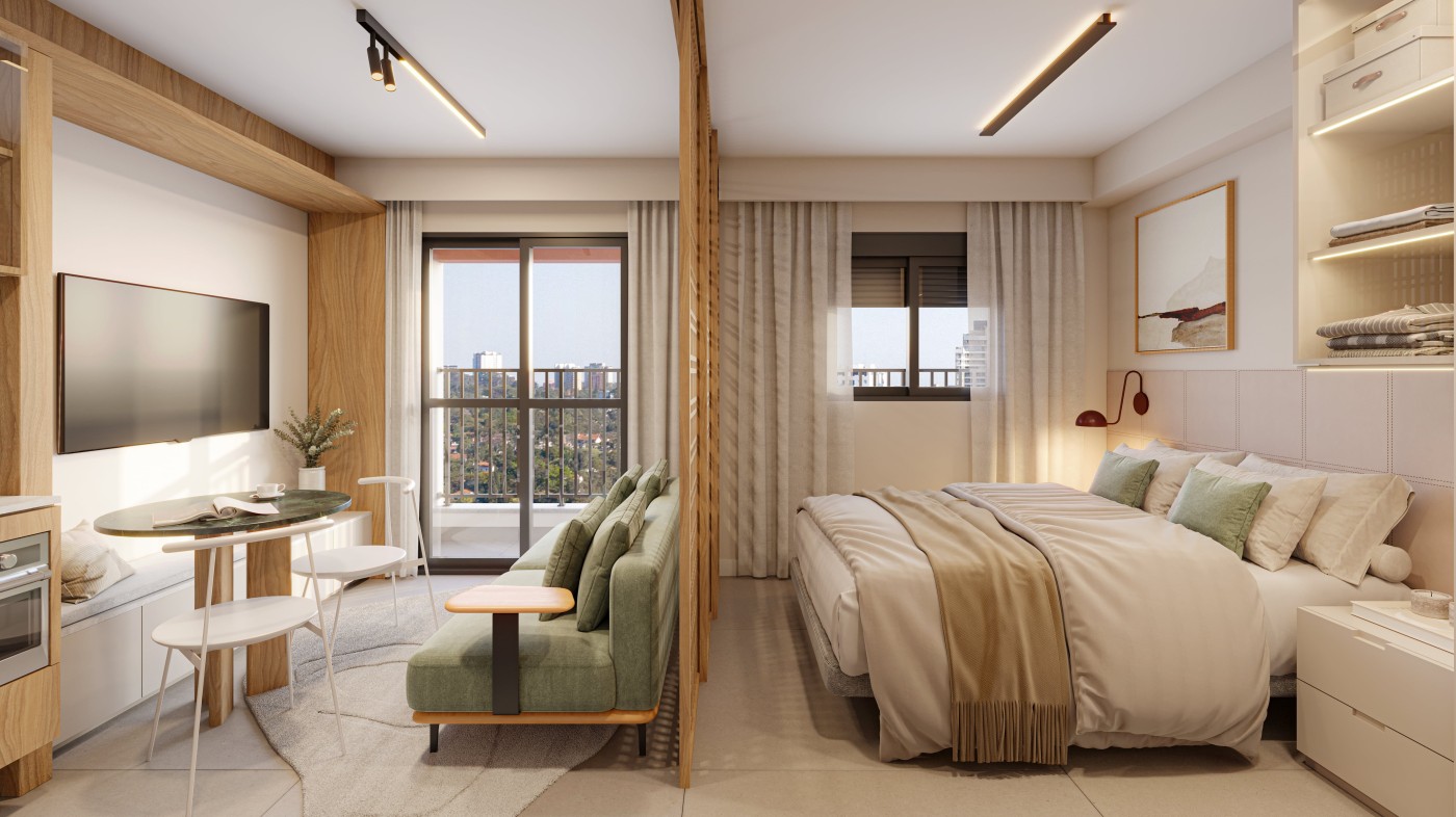 Apartamento, 1 quarto, 2429 m² - Foto 2