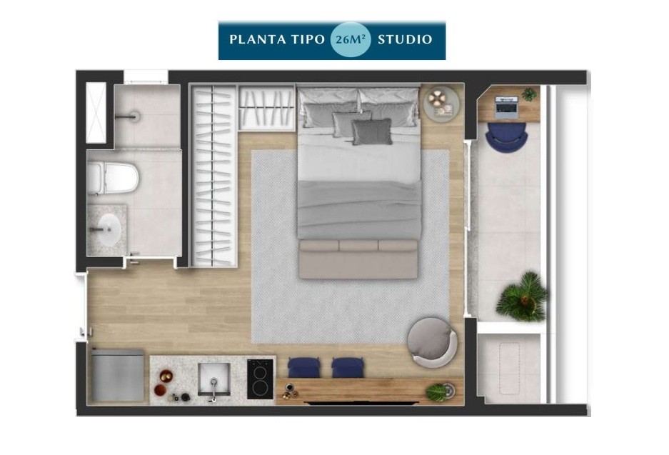 Apartamento, 2 quartos, 2651 m² - Foto 42