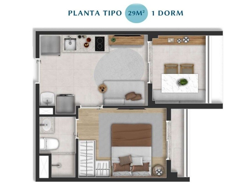 Apartamento, 2 quartos, 2651 m² - Foto 44