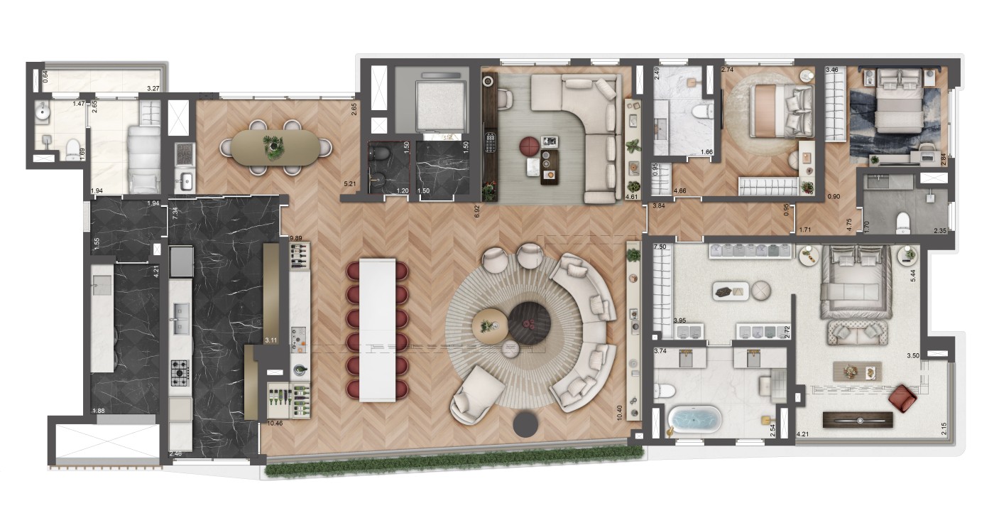Apartamento, 4 quartos, 156263 m² - Foto 46