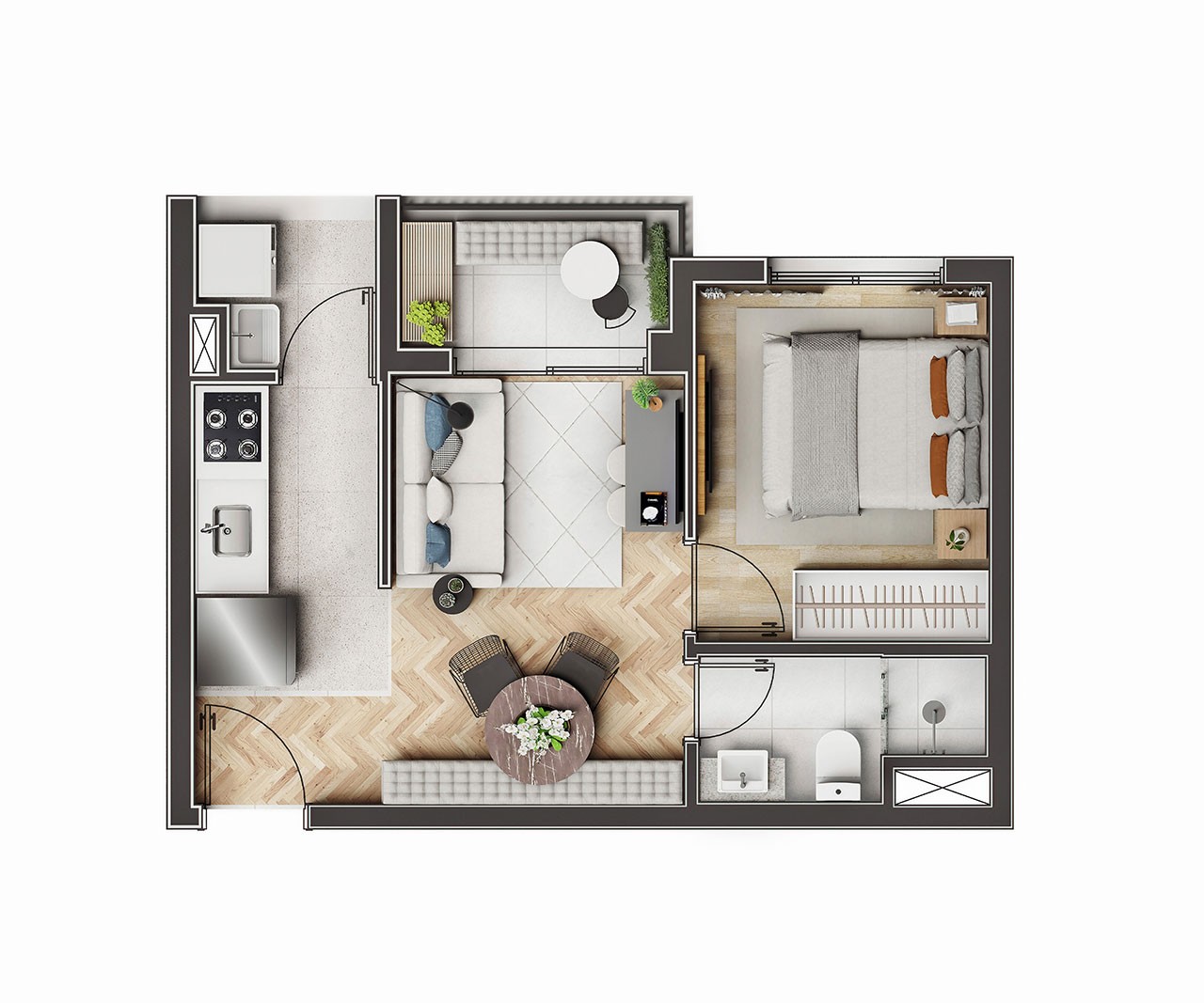 Apartamento, 2 quartos, 3552 m² - Foto 13