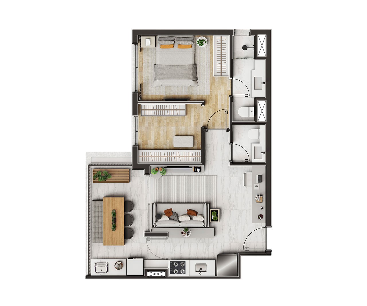 Apartamento, 2 quartos, 3552 m² - Foto 16