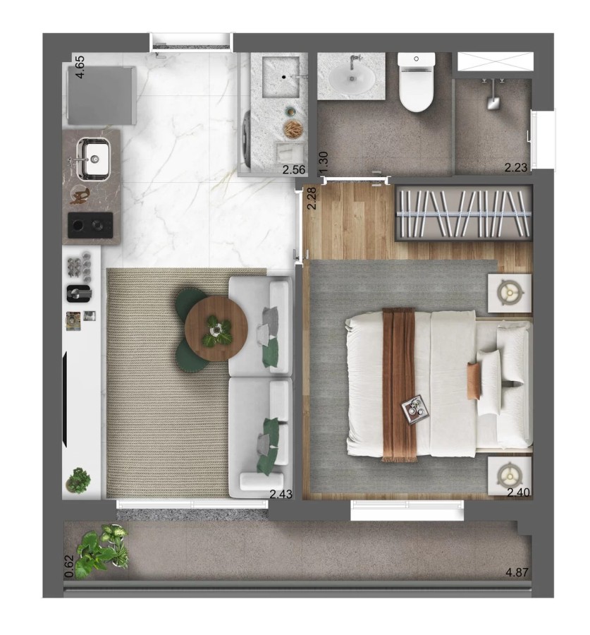 Apartamento, 2 quartos, 2944 m² - Foto 33