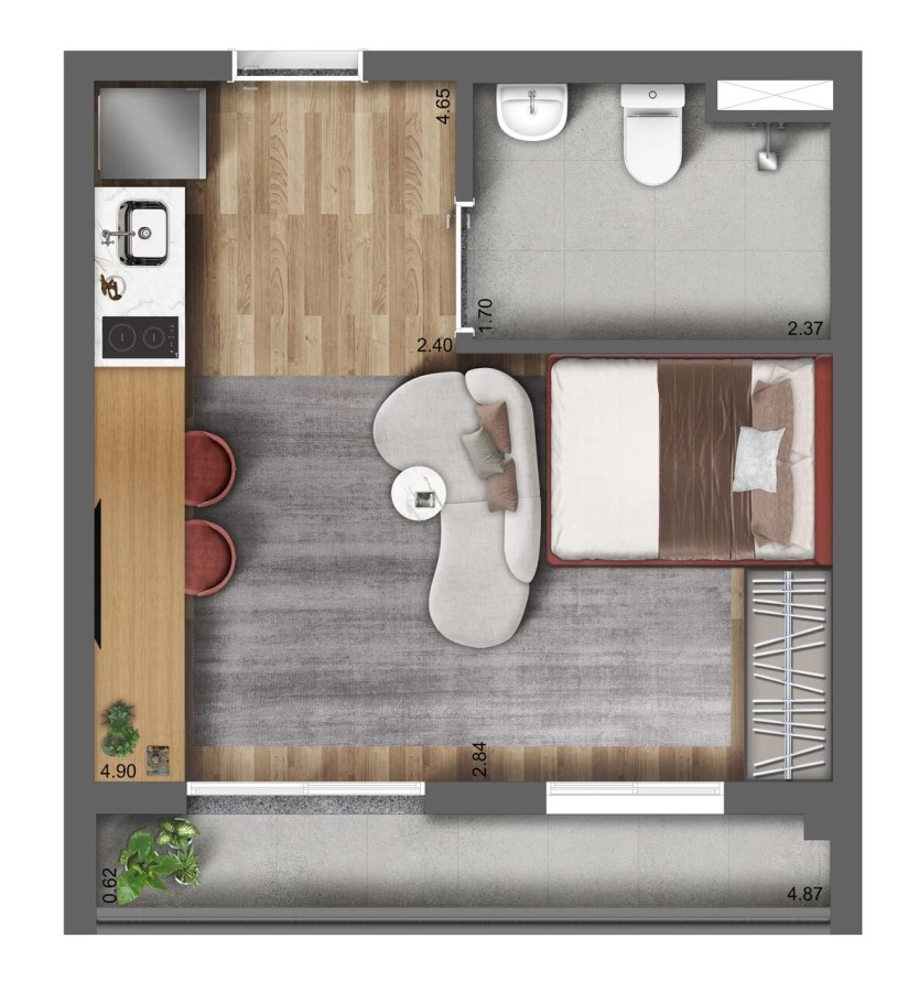 Apartamento, 2 quartos, 2944 m² - Foto 34