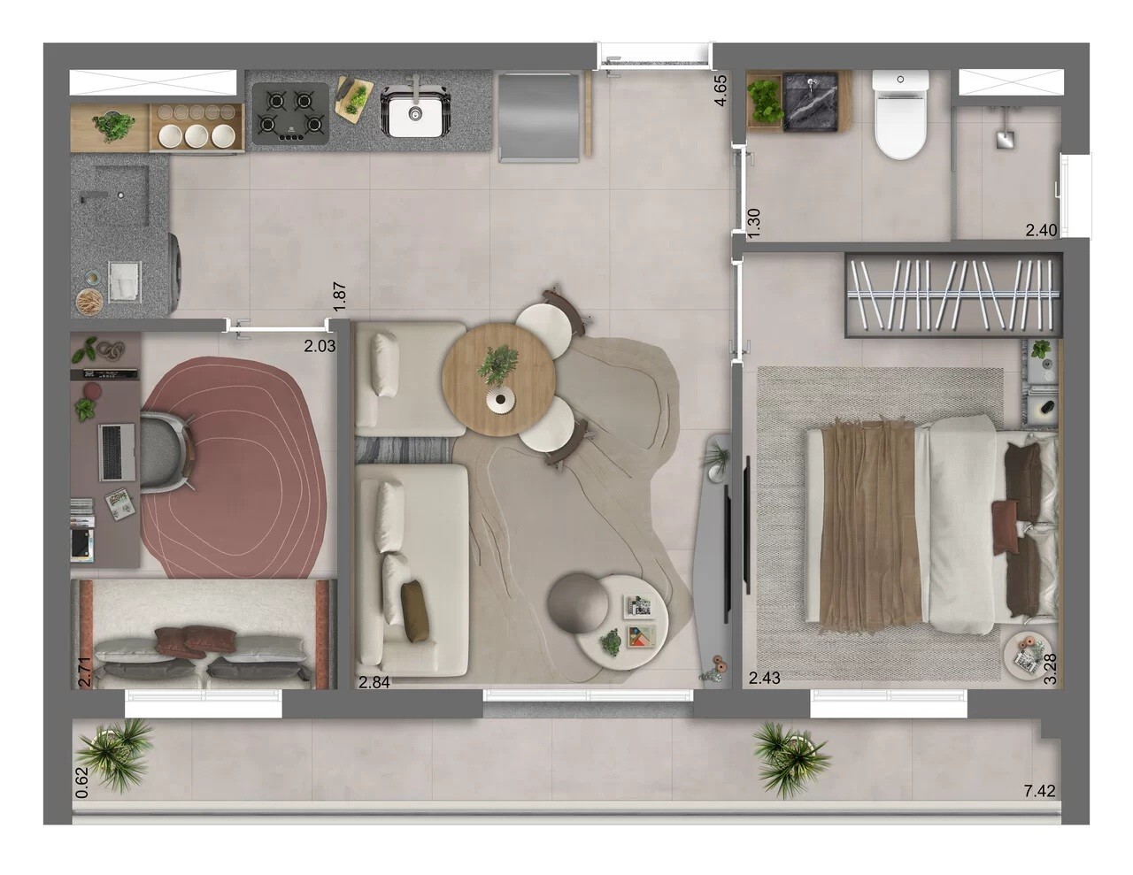 Apartamento, 2 quartos, 2944 m² - Foto 36