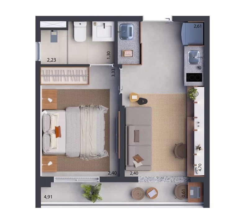 Apartamento, 2 quartos, 2944 m² - Foto 32