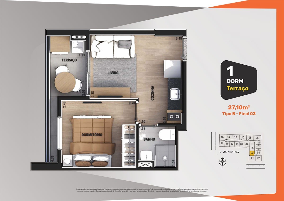 Apartamento, 2 quartos, 2749 m² - Foto 25