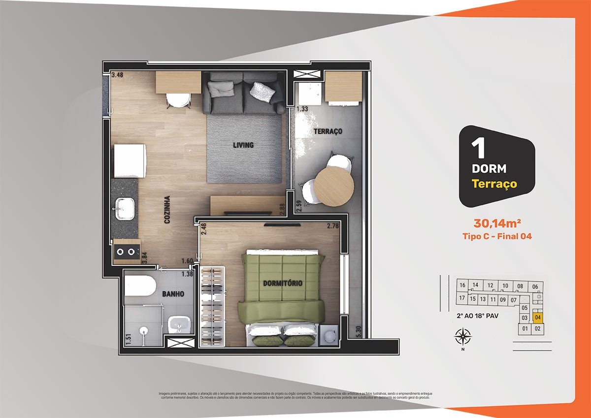 Apartamento, 2 quartos, 2749 m² - Foto 26