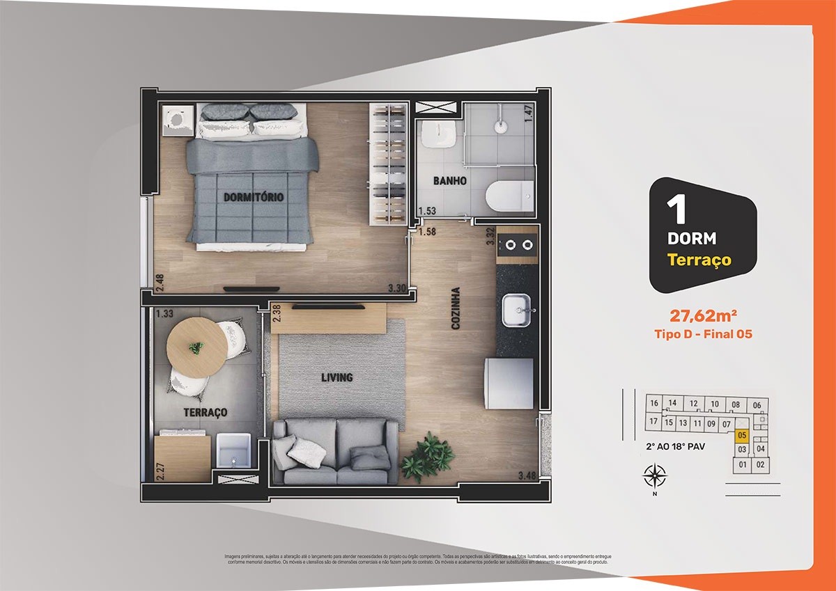 Apartamento, 2 quartos, 2749 m² - Foto 27