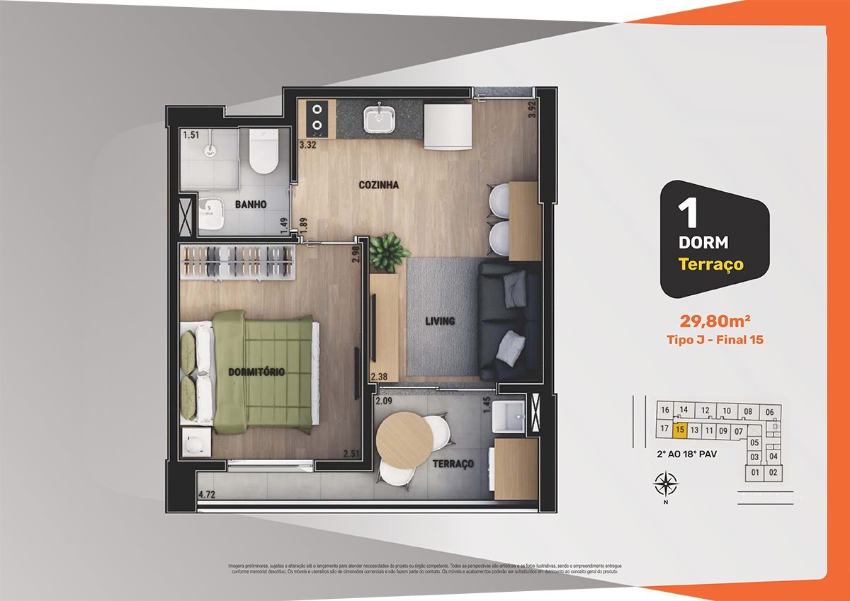Apartamento, 2 quartos, 2749 m² - Foto 30