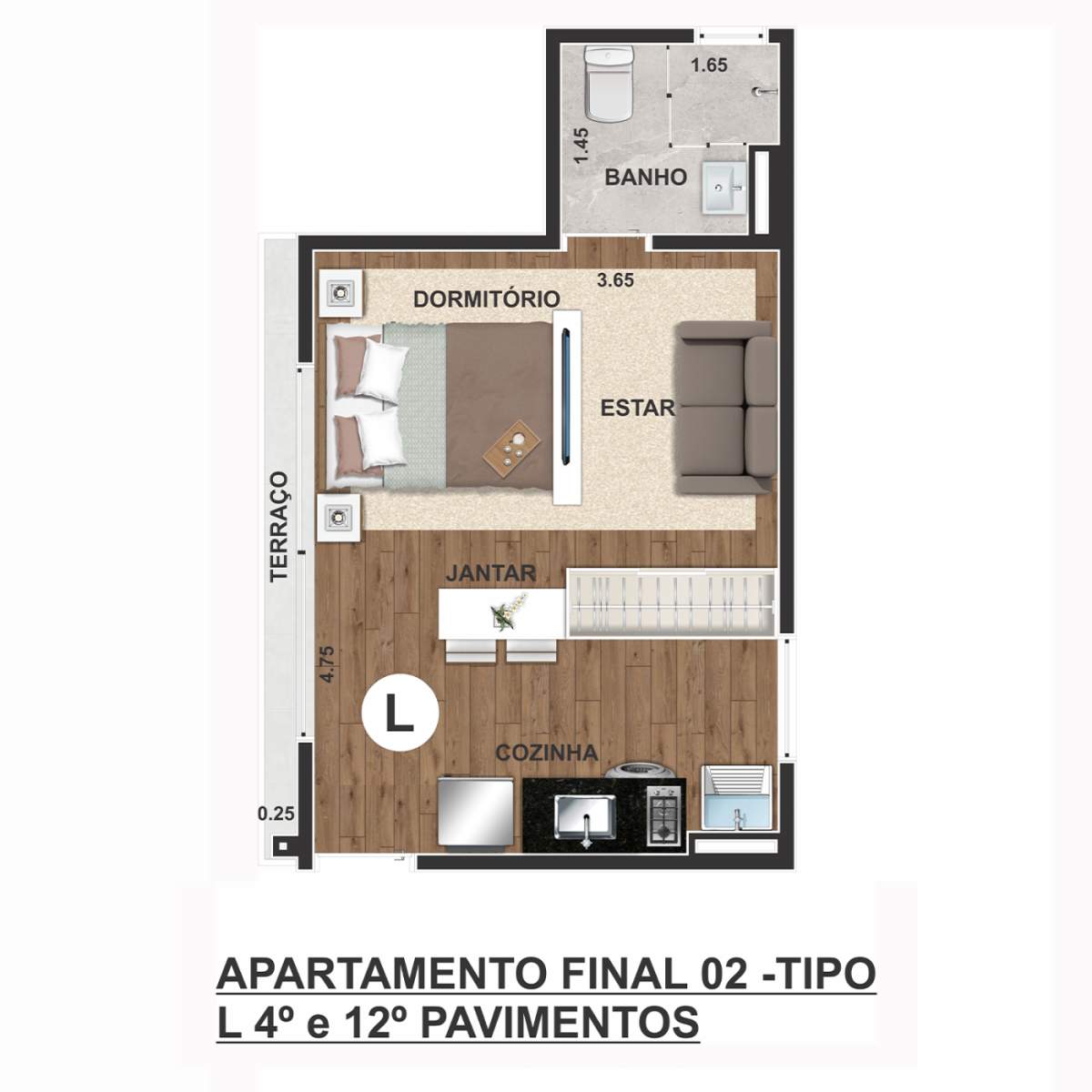 Apartamento, 2 quartos, 2342 m² - Foto 15