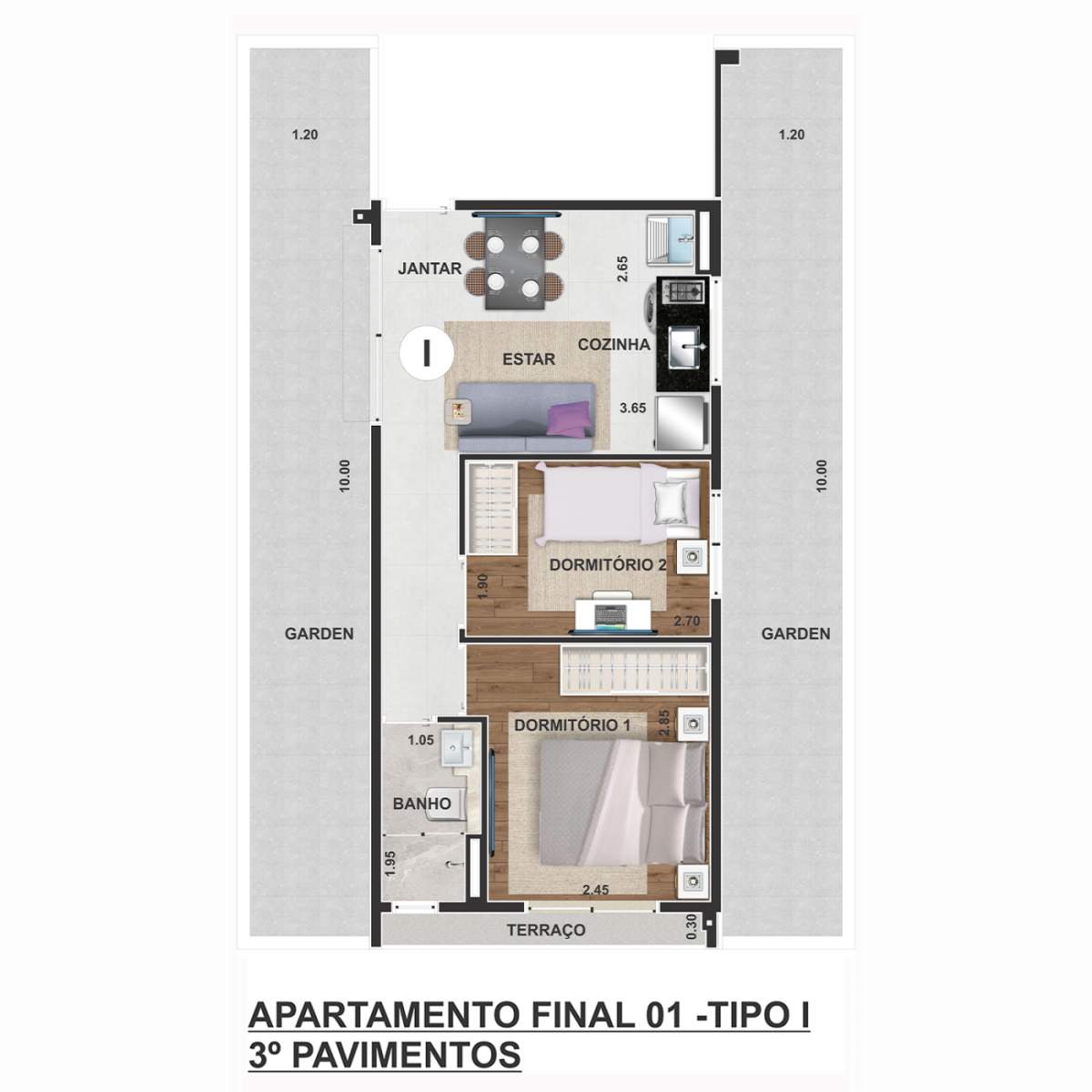 Apartamento, 2 quartos, 2342 m² - Foto 14