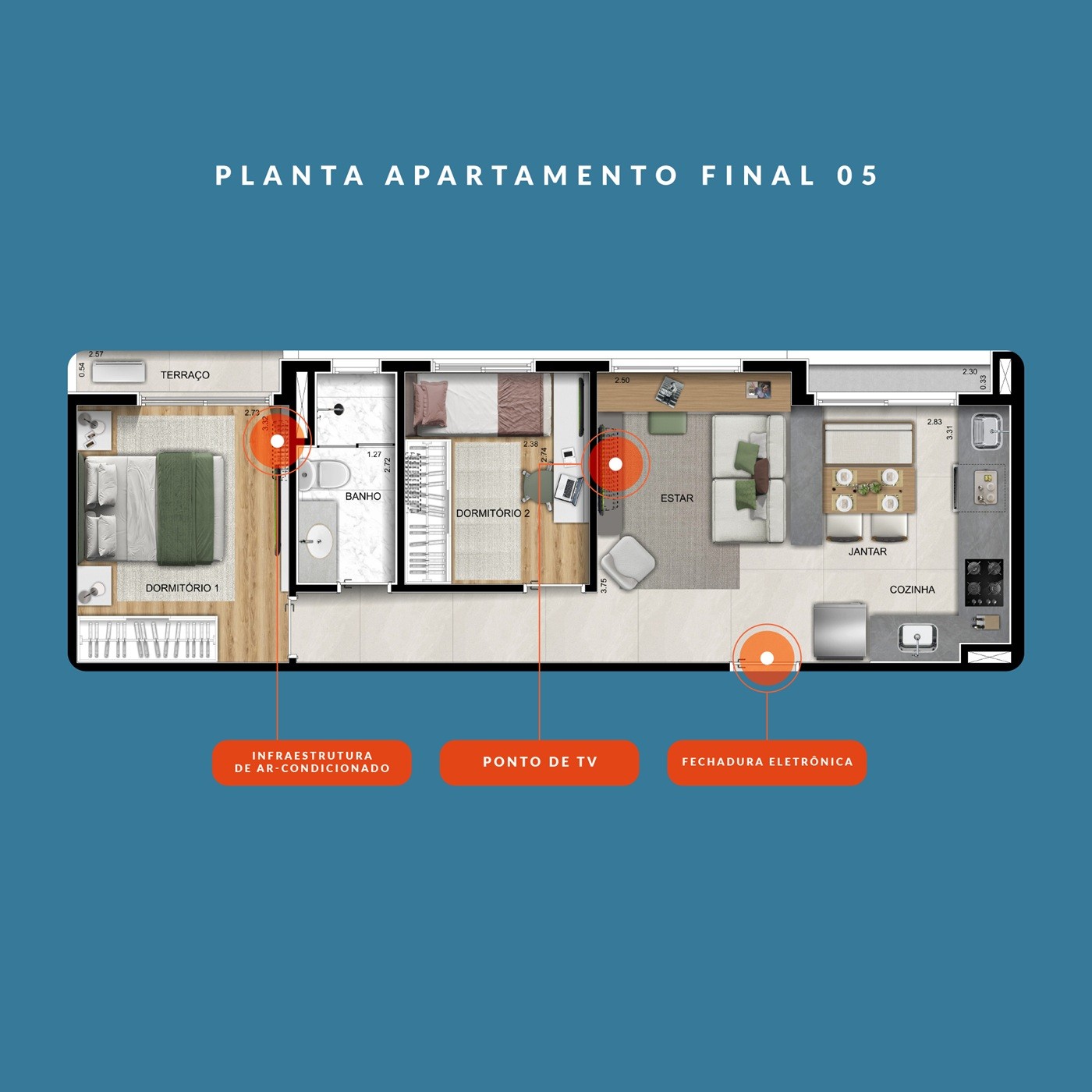 Apartamento, 2 quartos, 3052 m² - Foto 18